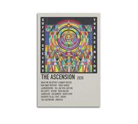 ASHDRUWQHR Sufjan Stevens The Ascension Poster Impression sur toile Décoration murale Esthétique Affiche d'art moderne pour salon 60 x 90 cm Sans cadre