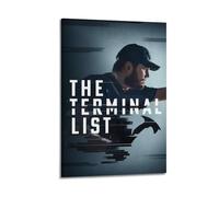 ASHDRUWQHR The Terminal List Poster sur toile - Impression d'art mural esthétique - Peinture d'art moderne pour salon - 30 x 45 cm - Style cadre