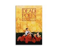 ASHEUQWE Poster de film Dead Poets Society Movie1 - Impression sur toile vintage - Décoration pour salon, chambre à coucher - 30 x 45 cm - Style sans cadre