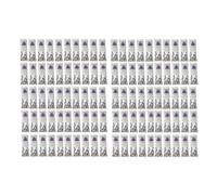 Asheva Serviettes jetables Oshibori emballées individuellement 20,3 x 22,9 cm - Serviette rafraîchissante luxueuse en coton humide pour chaud/froid - Parfum lavande, citron ou arbre à thé - Parfait