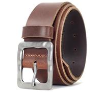 Ashford Ridge Ceinture en cuir pleine peau 38 mm avec boucle style vintage - Marron Antique XL