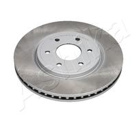 ASHIKA 2X Disque De Frein Avant Ventilé Pour Nissan NP300 Navara D40 R51 G09