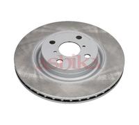 ASHIKA 2X Disques De Frein Avant Ventilés Peints Pour Toyota Yaris NHP13