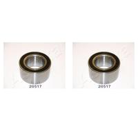 ASHIKA 2x Hub Kit Roulements Arrière pour Kia Sportage Hyundai IX35 Santa Fé I