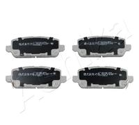 ASHIKA 51-04-414 Kit de plaquettes de frein, frein à disque pour HONDA