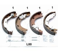 ASHIKA Lot Mâchoires de Frein à Main Arrière pour Land Rover Discovery III