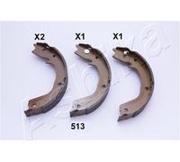 ASHIKA Lot Mâchoires de Frein à Main Arrière pour Mitsubishi Parejo III V7_W