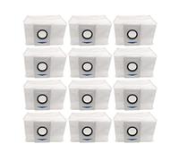 Ashikoi Lot de 12 sacs à poussière étanches pour aspirateur Deebot X1 OMNI