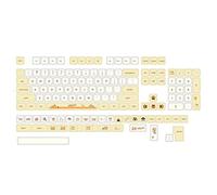 Ashikoi Lot de 138 touches PBT - Profil XDA - Pour commutateurs Cherry MX