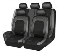Ashild Ensembles de Housses de siège Cuir pour Nissan X-Trail X Trail T33 T32 T31 T30 2001-2024, Confortables Couvre Sieges Housse de Protection de Sièges Accessoires,B/Black-Gray