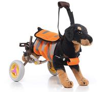 ASHILD Fauteuil Roulant pour Chien,Fauteuil Roulant Chien pour De Compagnie pour Chien Qui Ne Peux Plu Se Servir De Ses Pattes ArrièRe, Support Auxiliaire Paralysé Chien Handicapé