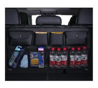 Ashild Organisateur de Coffre Voiture pour Mazda Cx-5 Cx7 Cx8 Cx9 CX-4 CX-30 CX-50 CX-60 Cx90, Suspendu Sac de Rangement avec Poches Multipurpose Siège Stockage Accessoires,A/Black