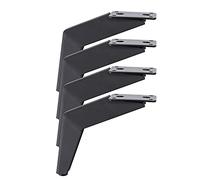 ASHILD Pieds de Meubles en métal de 5 Pouces/6 Pouces, Pieds d'armoire de Bricolage, Pieds de canapé Robustes, pour canapé, Armoire, Coiffeuse, bibliothèque ottomane, 4 pièces, 800 LB (Couleur : B,