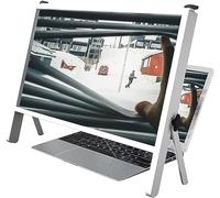 AshiLd Supports for écran grossissant d'ordinateur Portable, loupe d'écran d'ordinateur Portable de 21 Pouces, loupe Physique 3D, Lecture -lumière Bleue