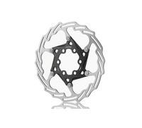 Ashima Anima Aro 18 6b Brake Disc Argenté 160 mm Black / Silver