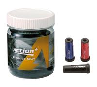 ASHIMA Embouts en aluminium pour gaine de frein ACTION+ 5.2 MM