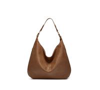 Ashioup Sacs fourre-tout en cuir synthétique souple avec fermeture éclair, pour femme, Kaki, Taille unique