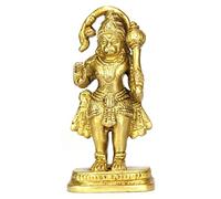 ASHIRWAD Statue en laiton du Seigneur Hanuman Anjaneya Pavan Putra Bajrangbali Murti Idol assis debout (Hanuman ji-2)