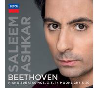 Ashkar Saleem (Piano) - Sonate per Piano No.3,5,14, E 30 Al Chiaro Di Luna (2017) [Import]