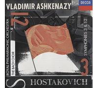 Ashkenazy - Sinf.3+12 [Import]