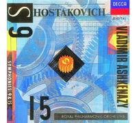 Ashkenazy - Sinf.9+15 [Import]