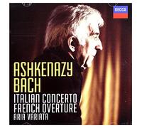 ASHKENAZY VLADIMIR (piano) - Bach: Italian Concerto, French Overture, Aria Variata