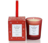 Ashleigh and Burwood Bougie parfumée en verre dépoli Motif épices de Noël 70 g