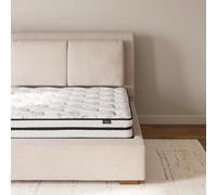 Ashley Furniture Signature Design - 8 inch Chime Express Hybrid Innerspring Mattress - Bed in a Box - Queen - White