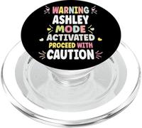 Ashley Personalized Women's Gift Custom Ashley PopSockets PopGrip pour MagSafe