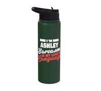Ashley Sarcasm Love Language Dire un nom drôle d'Ashley Stainless Steel Insulated Water Bottle