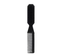 ASHLUYAK Brosse de Nettoyage de Cheveux de Coiffeur à Double Visage Dépoussiéreur pour Cou Rétro Cassé Supprimer Peigne Brosse Outils de Styling de Cheveux Brosse de Nettoyage