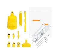 ASHLUYAK Kit de Purge de Frein avec Tube marqué Transparent | Raccords adaptateurs, connexions de joints, outils de maintenance hydraulique manuels, entretien en atelier