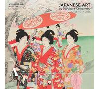 Ashmolean Museum: Japanese Art by Toyohara Chikanobu Wall Calendar 2026 (Art Calendar)