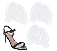 Ashoesert Coussinets métatarsiens pour femme, coussinets antidérapants pour chaussures à bout ouvert, coussinets de plante du pied, coussinets de talon pour empêcher les pieds de glisser vers l'avant
