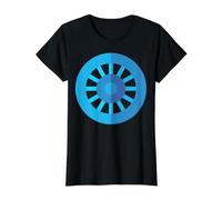 Ashoka Chakra India Proud Culture Roue du Dharma T-Shirt Graphique avec Valeur