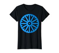 Ashoka Chakra India Proud Culture Roue du Dharma T-Shirt Graphique avec Valeur