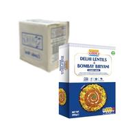 ASHOKA - Lentilles Delhi instantanées & Bombay Biryani - Multipack (4 X 250 G)