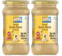 ASHOKA - Pâte d'ail à l'huile - 1 X 300 GR (Lot de 2)