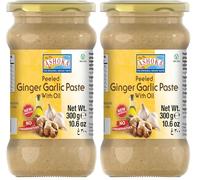 ASHOKA - Pâte d'ail et gingembre à l'huile - 1 X 300 GR (Lot de 2)