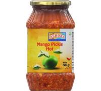 ASHOKA PICKLE MANGO (HOT) IN OIL, 500g