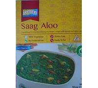 Ashoka Ready Meals Saag Aloo Lot de 10 sachets de conservation 280 g