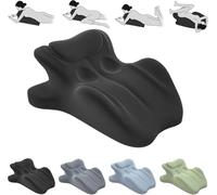 Ashopfun Chiro Monk Oreiller en mousse à mémoire de forme pour couple - Soutien de la taille et du cou - Angle de 27° - Position parfaite instantanément - Noir