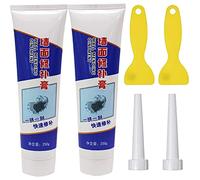 Ashopfun Homezo Drywall Repair Kit,Wall Repair Patch Kit with Scraper,Easy Solution for Wall Hole Fill and Quick Repair Crack,Wall Repair Dry Wall Patch Kits for Filling Graffiti (2pcs)