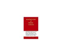 Ashtadhyayi Of Panini Indexes