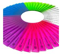 Ashton and Wright - Règles de 15 cm - Incassables (Pack of 50, Transparent)