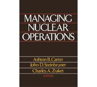 Ashton Carter Managing Nuclear Operations (Poche)