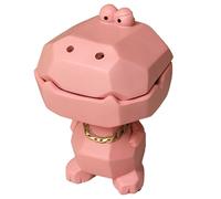 Ashtray with Lid Resin Cute Cool Crocodile Ashtray Windproof Table Ornament for Home Office Table Decor Cool Ashtrays