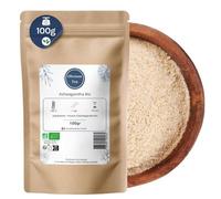 Ashwagandha Bio en Vrac - Racines de Ginseng Indien - Superaliment Naturel, Sommeil et Stress - Withania Somnifera à la Saveur Douce - Agriculture Biologique - Sachet 100 gr