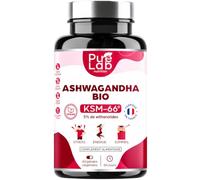 Ashwagandha Bio KSM-66® | 5% Withanolides | 100% Vegan | Cure 2 Mois