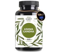 Ashwagandha Biologique, 120 Gélules Haute Puissance. Végétalien, 100% Naturel et Pur. Sans Additifs | Bien-être Mental et Physique, Anti-Stress. Supplément Adaptogène d’Inde. (120 Und)